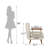3-in-1 Folding Chair Bed, Solid Wood Legs – Convertible Sleeper Sofa, Available in Leather or Cotton Linen Fabric-1355613685-1351394852