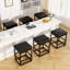 Modern Edge, Cozy Feel Faux Leather Upholstered Counter Bar Stools for Every Home-626577088-626577089