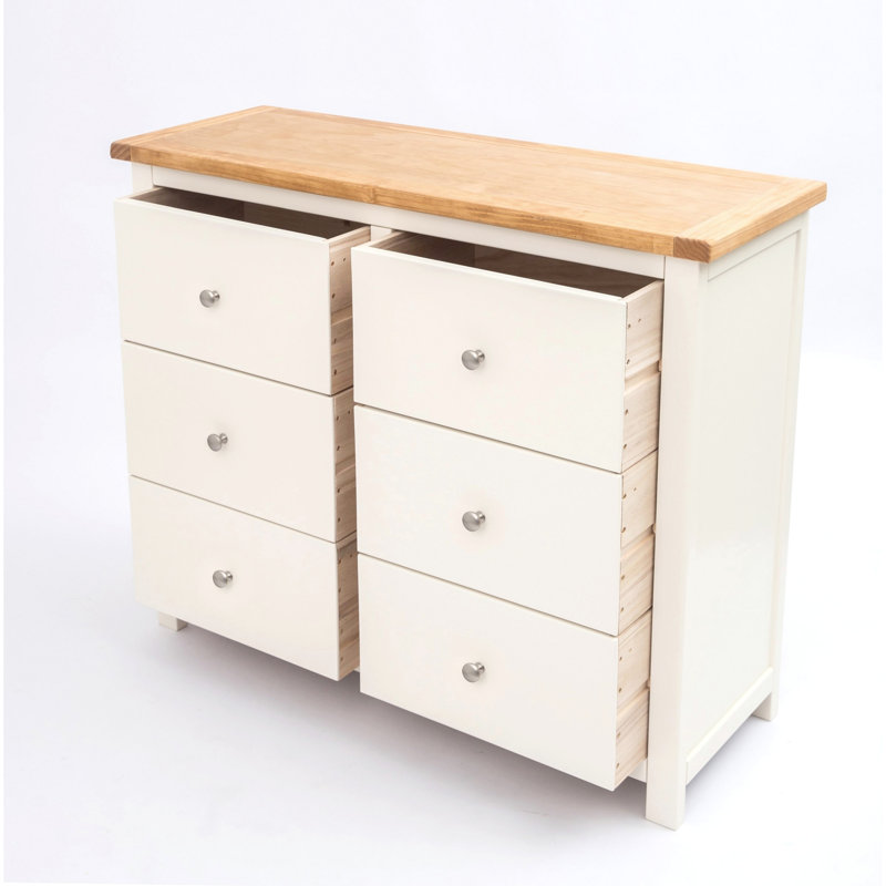 Sommer 110cm W 6 - Drawer Chest of Drawers