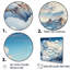 «Clouds Winter Scenery In Mountain», reproduction sur toile-1395282321-1395282324