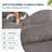 Lemley Mid Century Solid Wood Accent Chair Upholstered Armchair With An Extra Pillow （Set Of 2)-1868521250