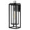 Republic Black 1 - Bulb Outdoor Wall Lantern