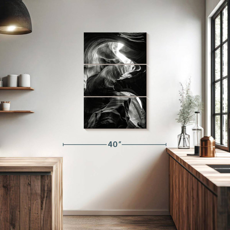 Alvord Antelope Canyon Natural Wonder VII, H 38 po x l 24 po