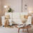 Corduroy Versatile Sectional Couch, Small Sleeper Sofa With Pull-out Bed And Storage-1511338474