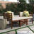 Acacia Patio Sofa with Cushions and Ottoman-977936987-1000791902