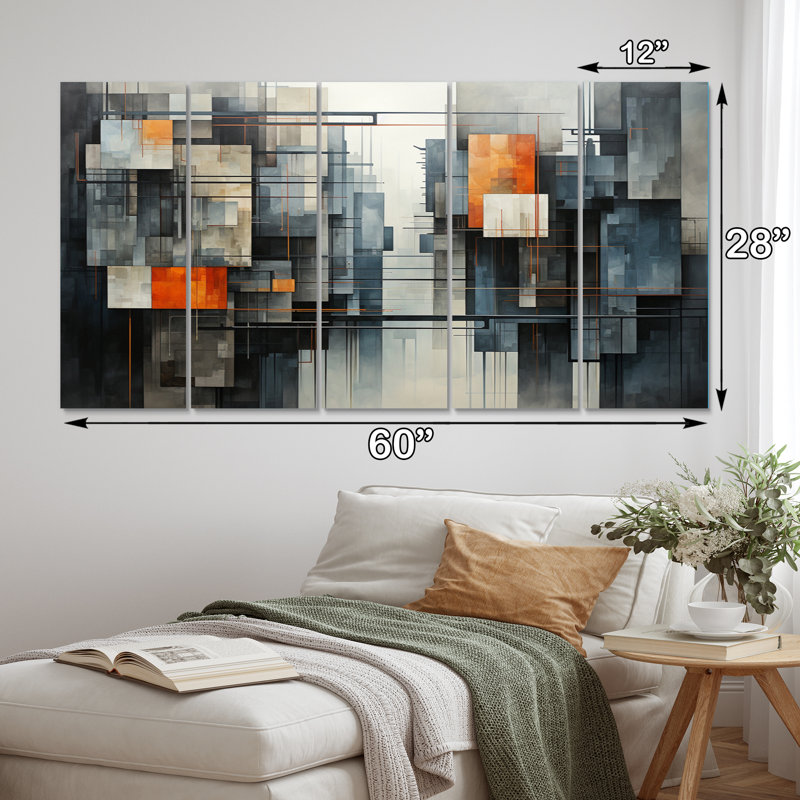 Art mural Hardedge