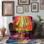 Coucher de soleil - 1 pièce Sherpa Premium-100679420
