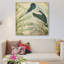 « héron & ferns i », reproduction sur toile-32893009-72223472-72223473
