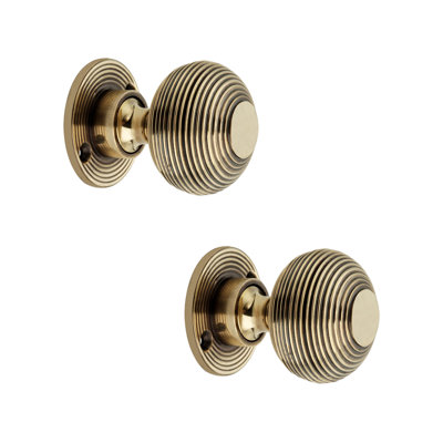 Beehive 50mm Rim/Mortice Door Knob
