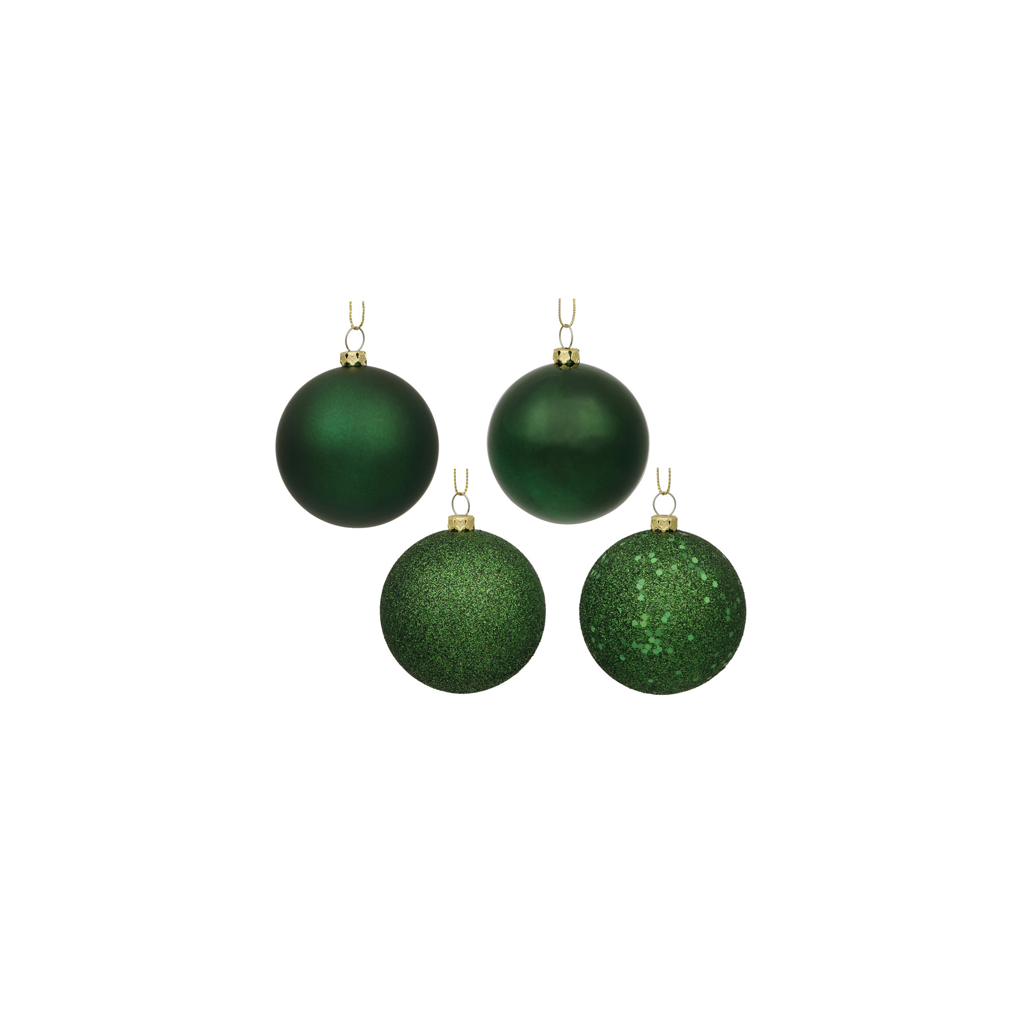 Holiday Décor Ball Ornament, Emerald