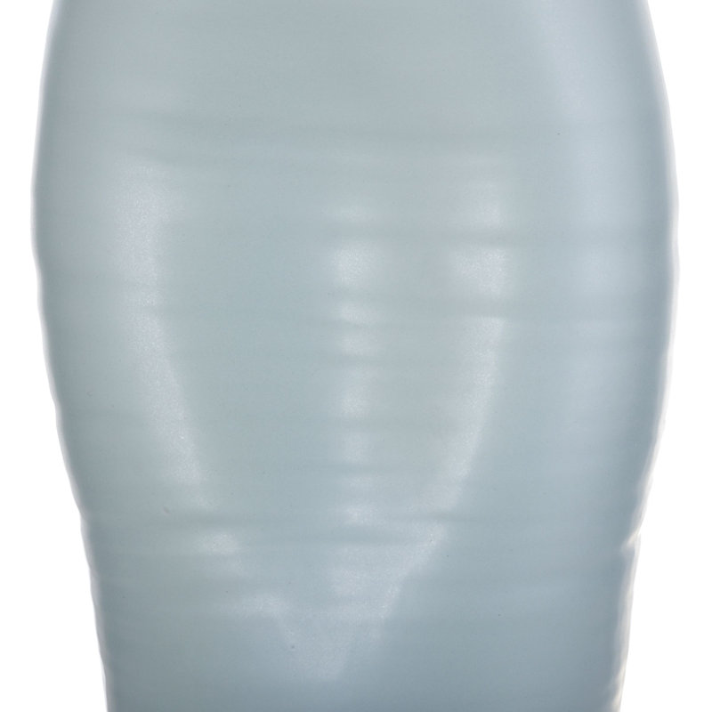 Amayrani Handmade Ceramic / Porcelain Table Vase, Light Blue, 22.5" H x 9" W x 7" D