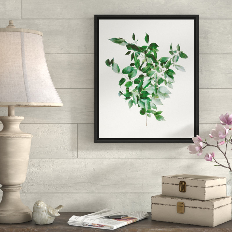 « green travers », reproduction d’impression sur toile encadrée