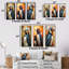 «Curious Penguins Snowy Wonders» - ensemble de 3 reproductions d'art sur toile-2039974282-2039974280
