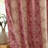 HLC.ME William Boho Damask Striped Patterned Window Back Tab Rod Pocket Curtains Bedroom - Light Blocking Darkening Window Panels, Set of 2 (Rust Orange, 52 W x 84 L)-115963719-115963722