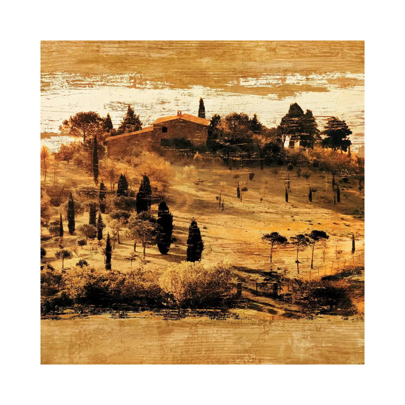Tuscan Countryside II by Colin Floyd - Wrapped Canvas Gallery-Wrapped Canvas Giclée, 45.72 cm H x 45.72 cm W