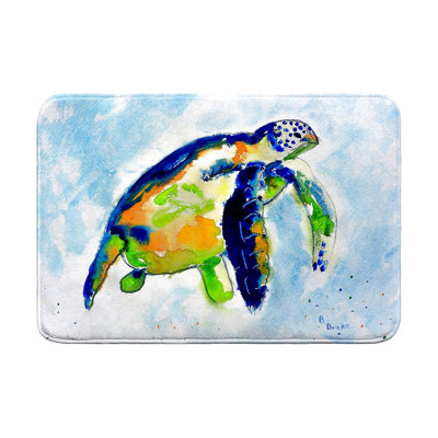 Tapis de bain Blue Sea Turtle