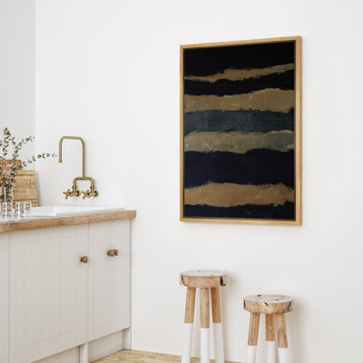 Abstract Wall Art Framed Canvas Print Bedroom Wall Decoration