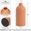 Grand vase en céramique terre cuite fait à la main 8 "Marlow-945056798-1000663007