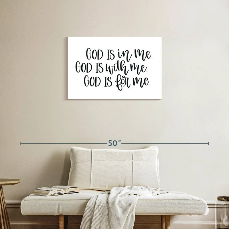 Tergel God Is, 20" H x 30" W
