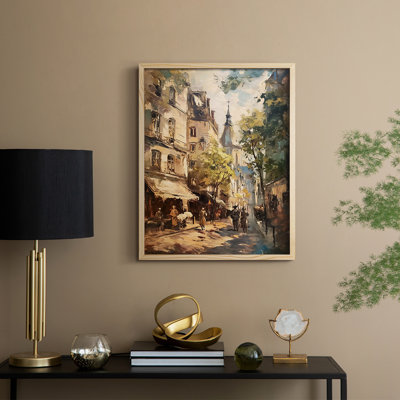 LANDSCAPES Series CECXC, reproduction encadrée - bois massif