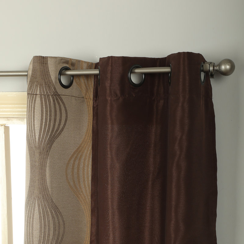 Ensemble d'édredon en microfibre 15 pièces Kath, Brun, Très grand édredon + 14 pièces supplémentaires
