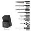 Nanfang Brothers Damascus Steel Knife Block Set