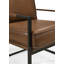 Fauteuil en cuir fleur Gains-334749409
