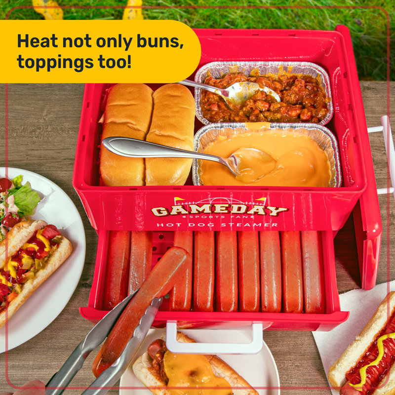 Game Day Hot Dog Steamer