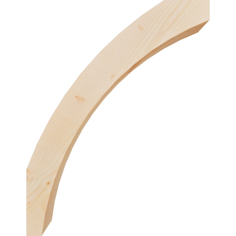 Genouillère Thorton, Sapin Douglas de 5 1/2 po (lisse), 28 po X P 36 po H