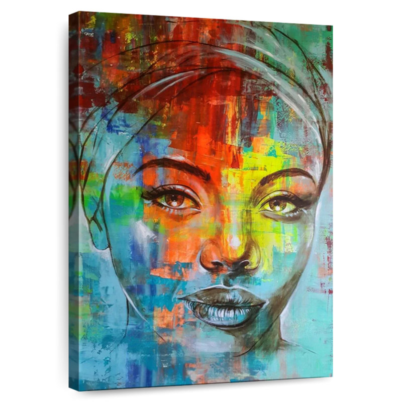 Leisha Chaba She Knows, 36" H x 24" W