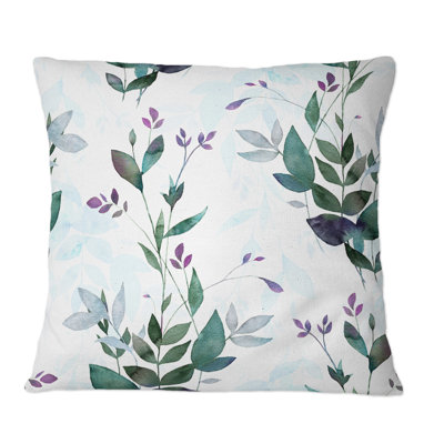 Floral Throw Pillow