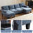 George Oliver 111‘W U-Shaped Sectional-1471534363