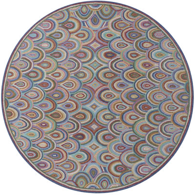 Rainbows Hand-Tufted Wool Area Rug