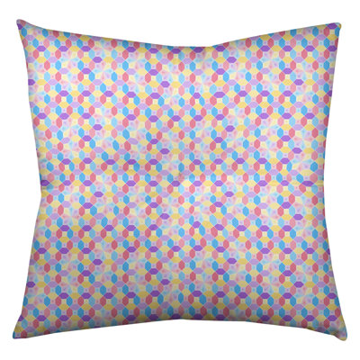 Katelyn Elizabeth Stained Glass Throw Pillow