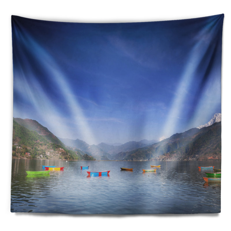 Polyester Tapestry, 68" H x 80" W