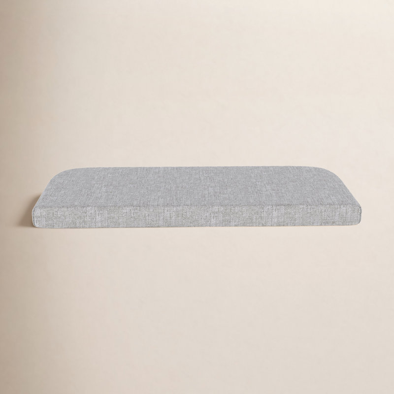 Sunbrella® Outdoor 3'' Bench Cushion, Canvas Granite Sunbrella® Canvas