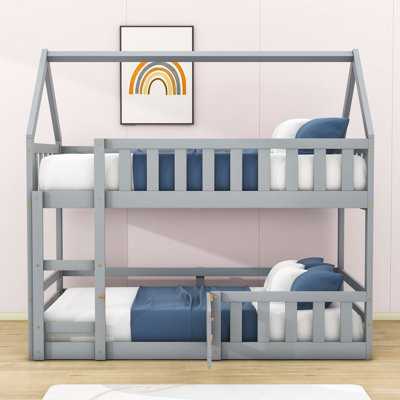 Salome Kids Twin Over Twin Bunk Bed