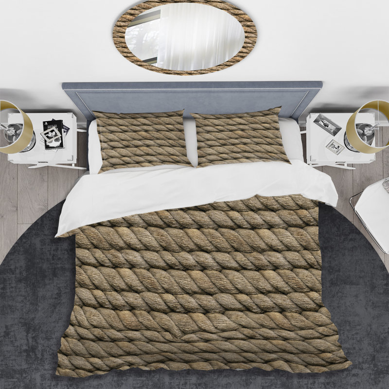 Ensemble de housse de couette Farmhouse, Housse de couette double / grand + 2 taies