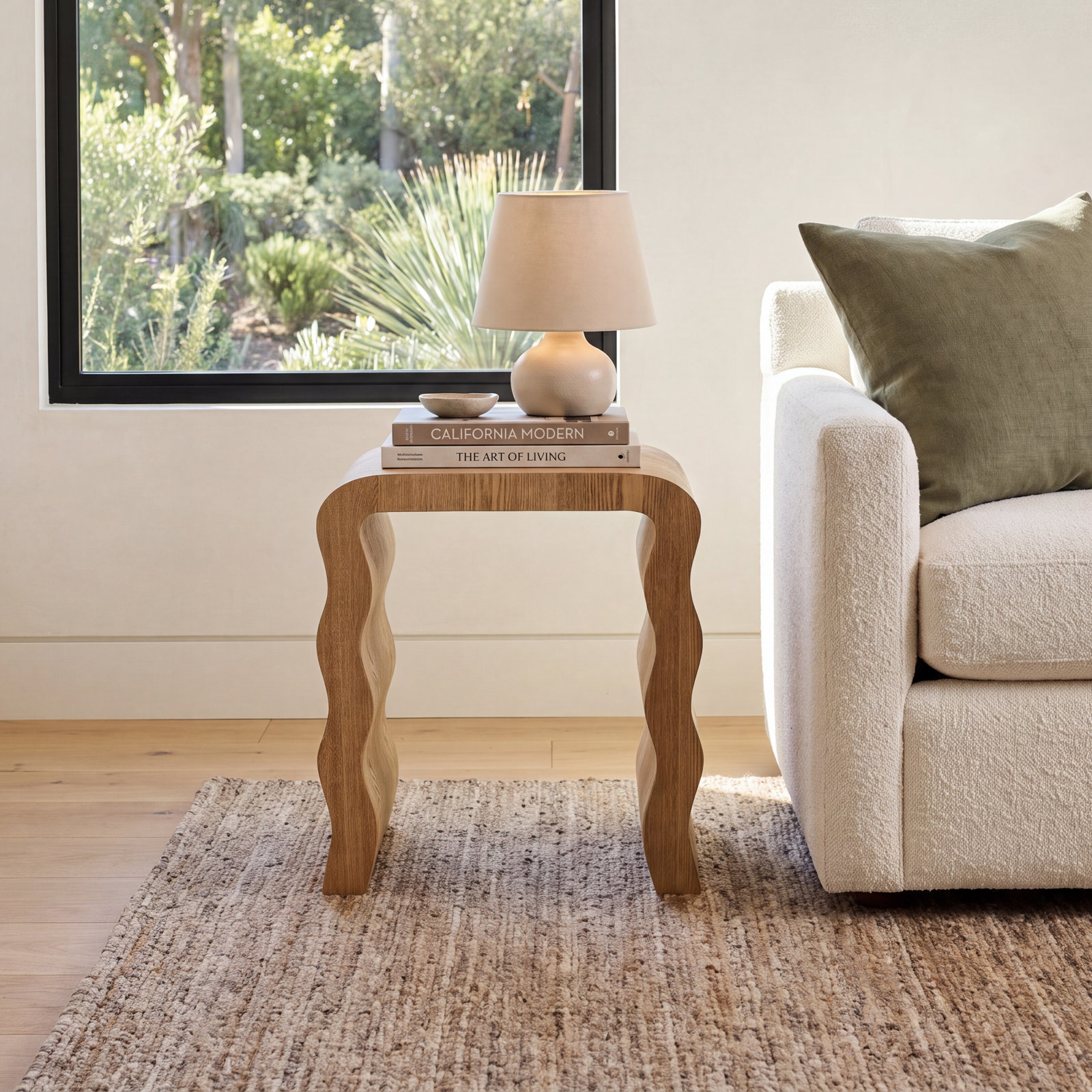 Barney Wood Accent Table