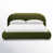Distressed Green Velvet