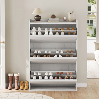 24 - Pair Shoe Storage Cabinet