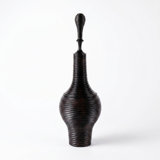 Ebony Wood Collection Wood Jar