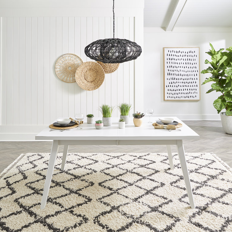Akarsh Extendable Maple Solid Wood Base Dining Table
