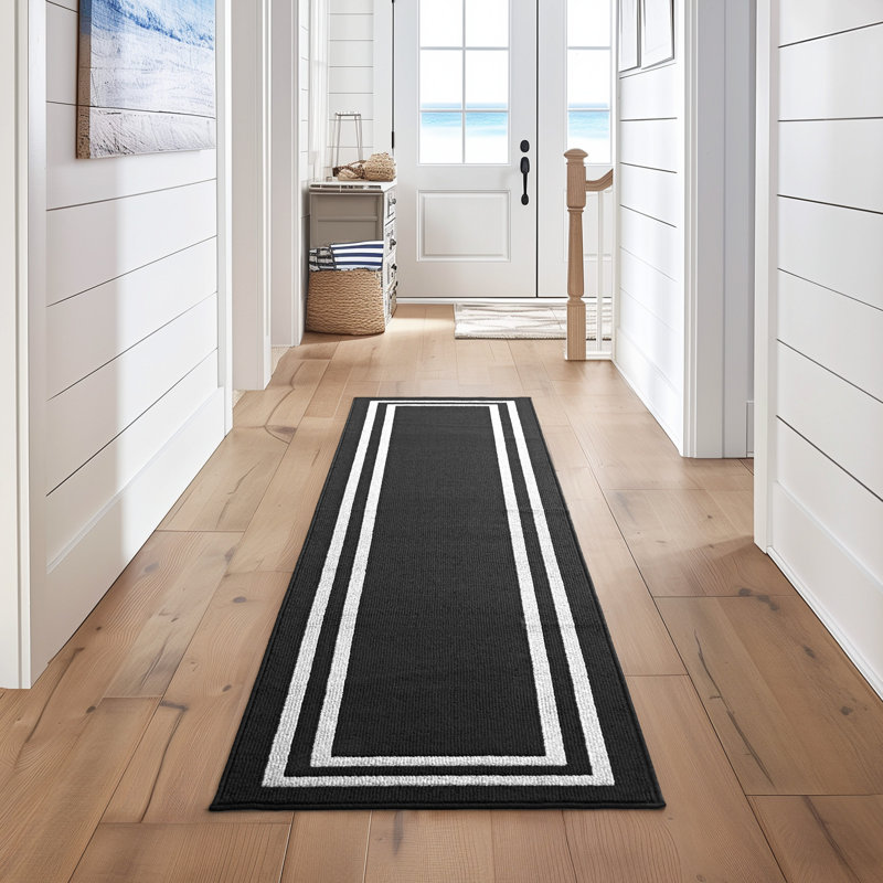 Tapis capitonné à 1 ligne Nautica, Rectangle 2 pi 6 po x 10 pi