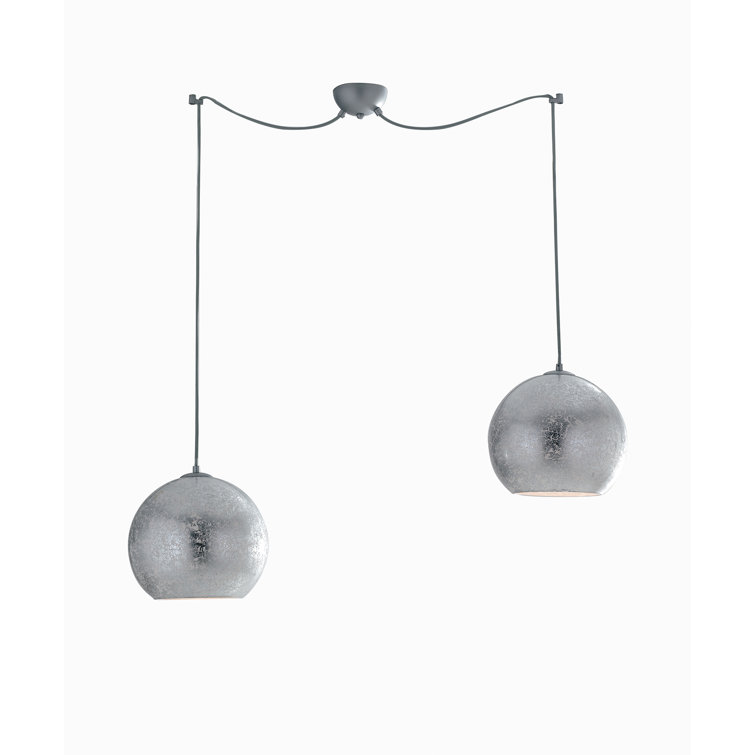 Vanity 2-Light Cluster Pendant