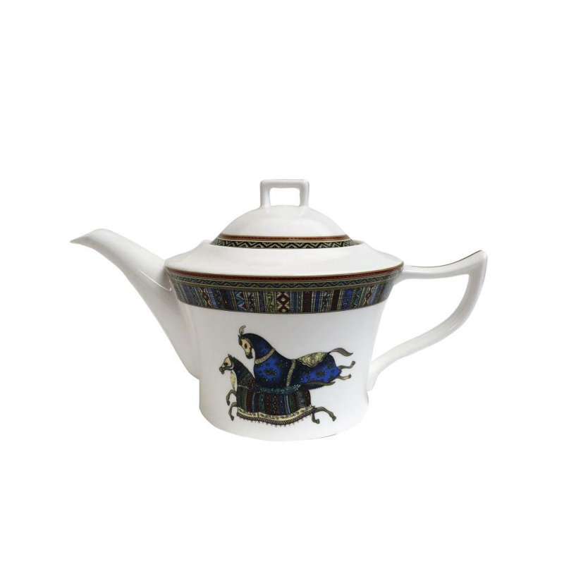 Théière en porcelaine 18-oz cheval Sianna