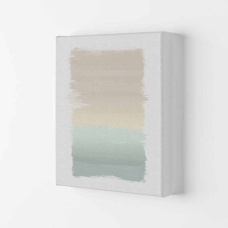 Pastel Abstract - Print, 42cm H x 29.7cm W x 4cm D, Wrapped Canvas
