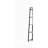 Wendral Natural & Black Finish 16"W Bookshelf
