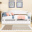 Élégant lit de jour simple en bois avec lit gigogne simple-222235382
