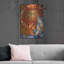 «Celestial Courtship» par David Galchutt, art mural en métal, 24 po x 36 po